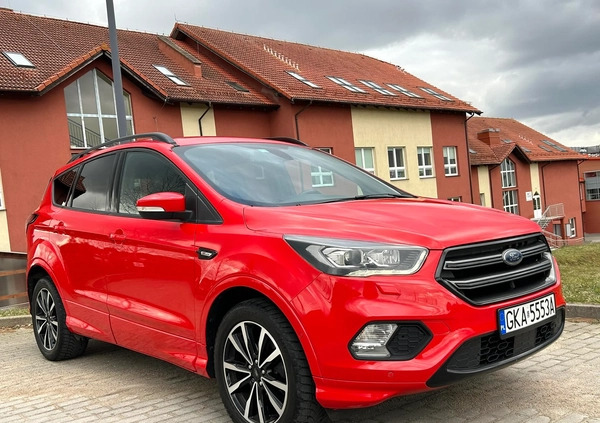 Ford Kuga cena 70002 przebieg: 167538, rok produkcji 2017 z Lębork małe 667